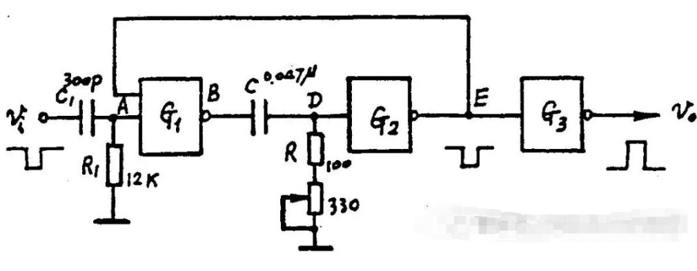 <b class='flag-5'>单</b><b class='flag-5'>稳态</b><b class='flag-5'>触发器</b>的<b class='flag-5'>工作</b>原理和应用