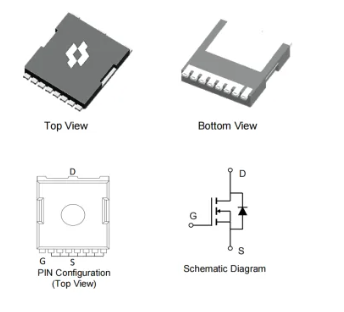 <b class='flag-5'>100V</b> <b class='flag-5'>N</b>通道<b class='flag-5'>功率</b><b class='flag-5'>MOSFET</b> SMT10T01AHTL概述