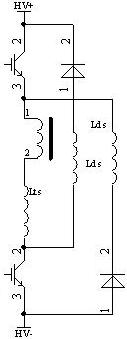 图2 应用于双管正激的IGBT