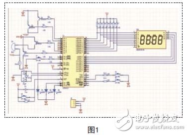 本系统采用的是AT89C51，小电子产品用51，硬件设计威廉希尔官方网站
如图1所示。