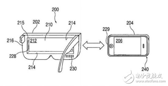 苹果获批一项VR头戴显示新专利 可把手机植入VR设备中