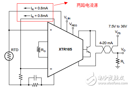  XTR105应用威廉希尔官方网站
图