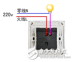 单联开关接线图解、开关单控和双控的区别