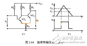 施密特触发器的基本原理_施密特触发器威廉希尔官方网站
工作原理详解_555定时器组成施密特触发器