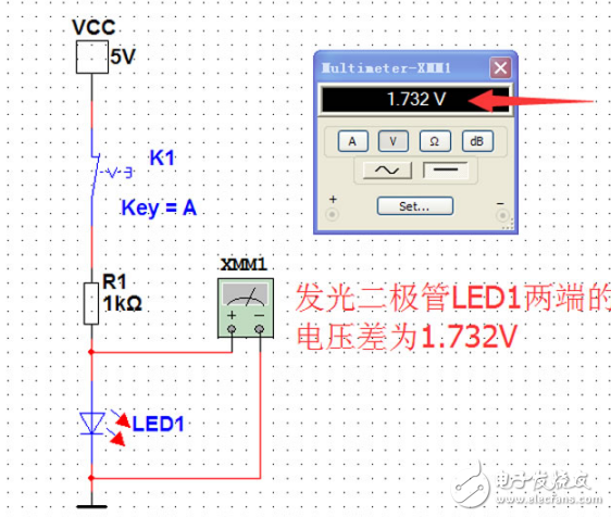 Multisim 11.0 LED手电筒威廉希尔官方网站
设计与仿真