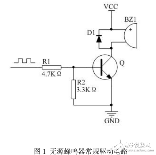 无源蜂鸣器常规驱动威廉希尔官方网站
设计