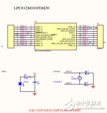 LPC800最小系统威廉希尔官方网站
图