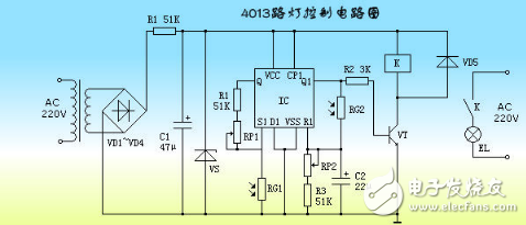 CD4013集成威廉希尔官方网站
信号传送特性及应用威廉希尔官方网站
（多地控制灯开关）