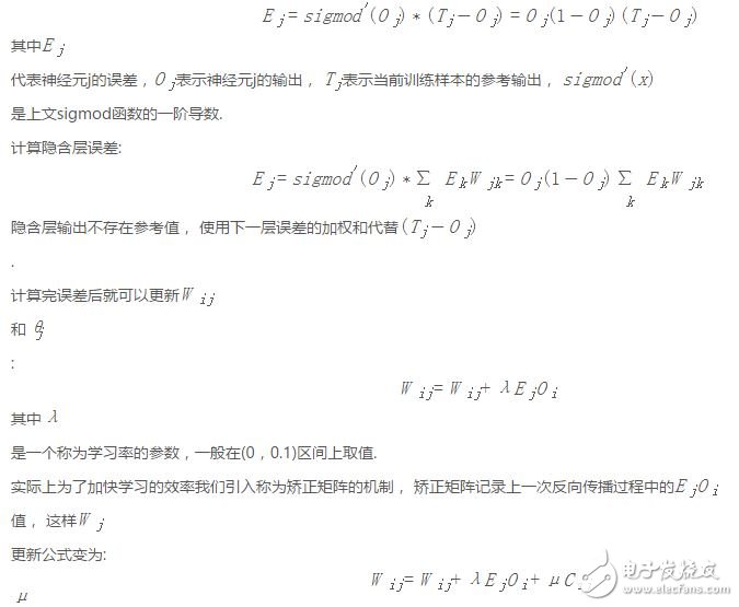 BP神经网络编码样例及工作原理