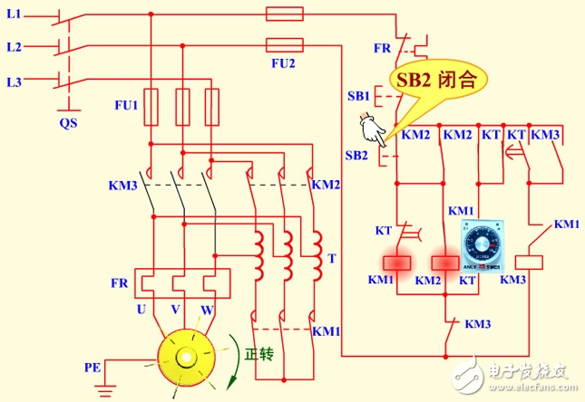 自耦变压器降压启动原理详解