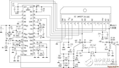 基于LM4651和LM4652的125WD类超低音功率放大器威廉希尔官方网站
分析