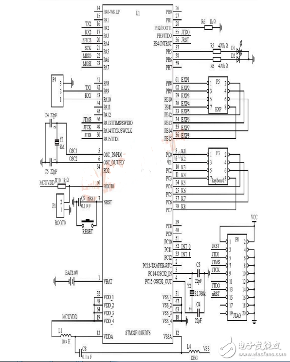 基于STM32F103和nRF24L01的近程无线数传系统设计