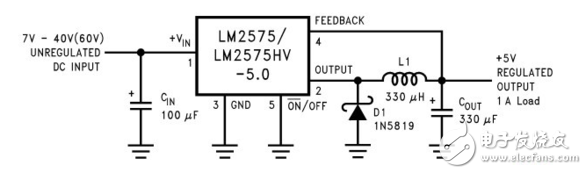 怎么用lm2575t芯片_由12v转化为5v的威廉希尔官方网站
图