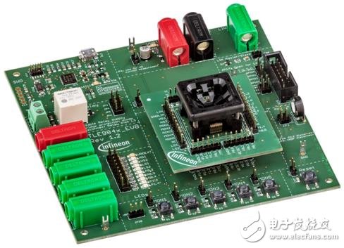 TLE9842-2QX主要特性_PCB设计图