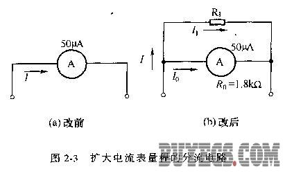 扩大电流表量程的分流威廉希尔官方网站